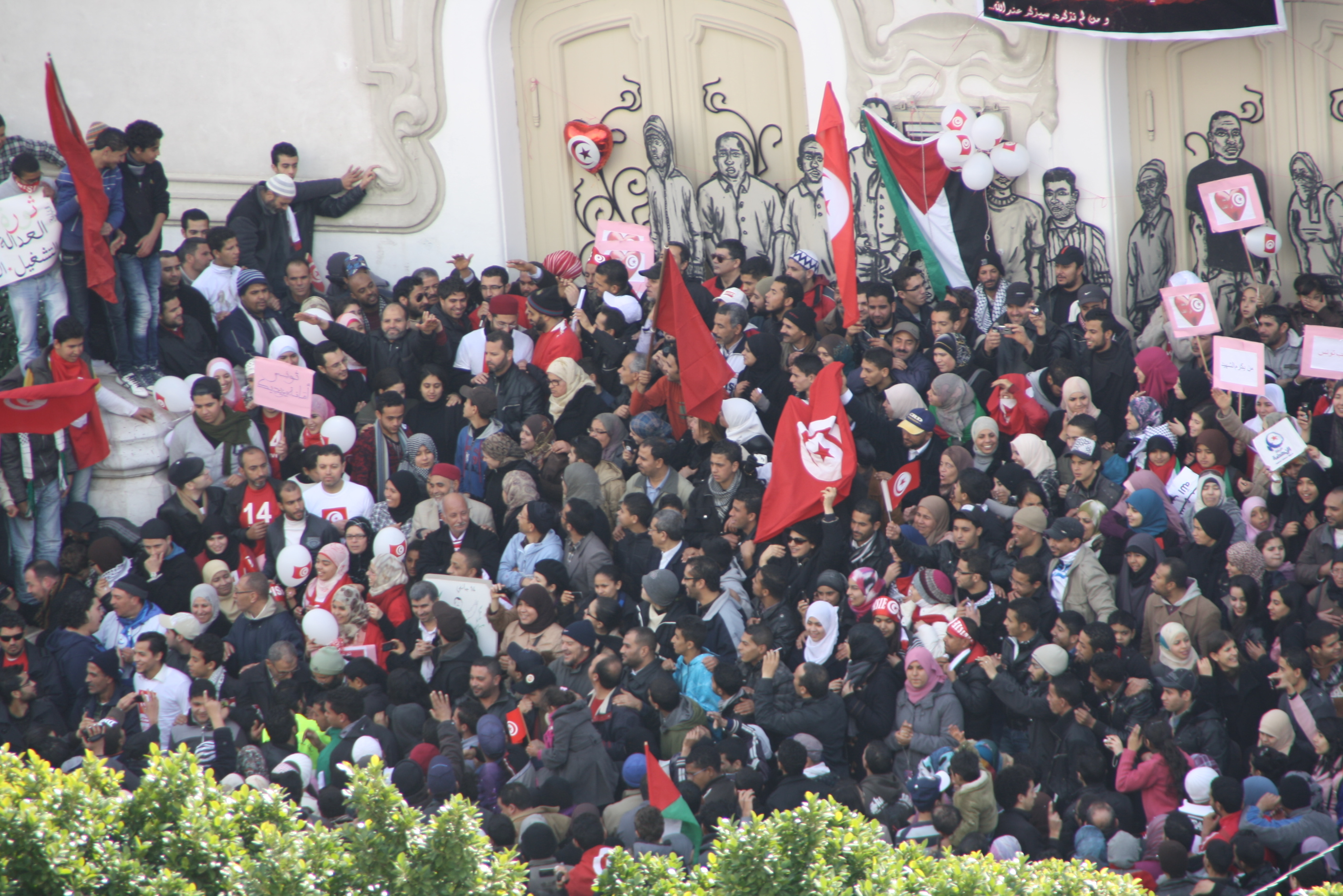 Manif Tunisie